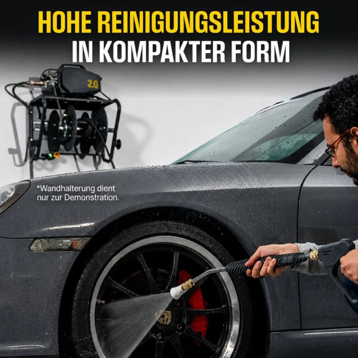 active 2.0 Hochdruckreiniger inkl. Standard Zubehörsatz