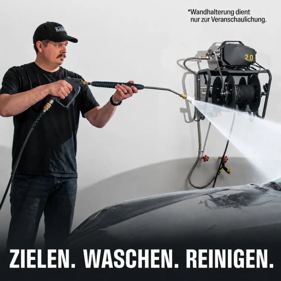 active 2.0 Hochdruckreiniger inkl. Standard Zubehörsatz