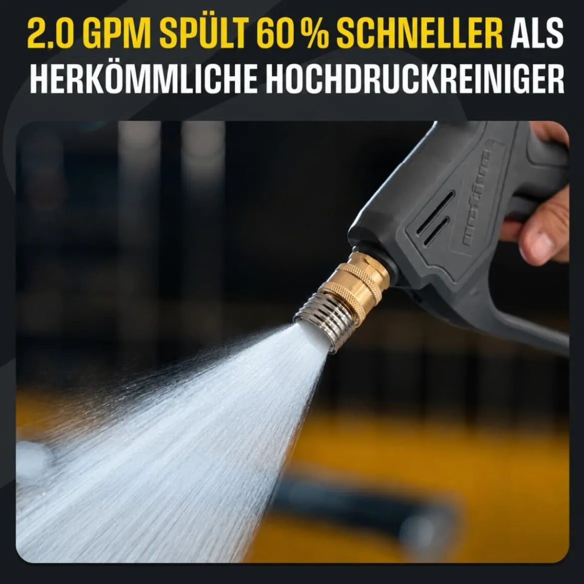 active 2.0 Hochdruckreiniger inkl. Standard Zubehörsatz