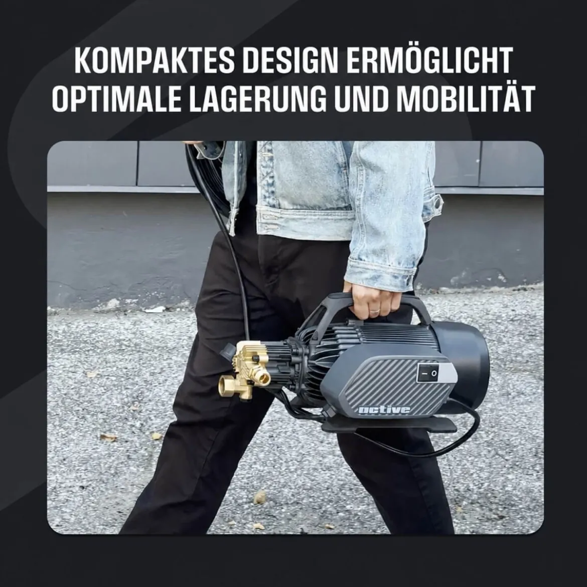 active 2.3 Hochdruckreiniger inkl. Standard Zubehörsatz