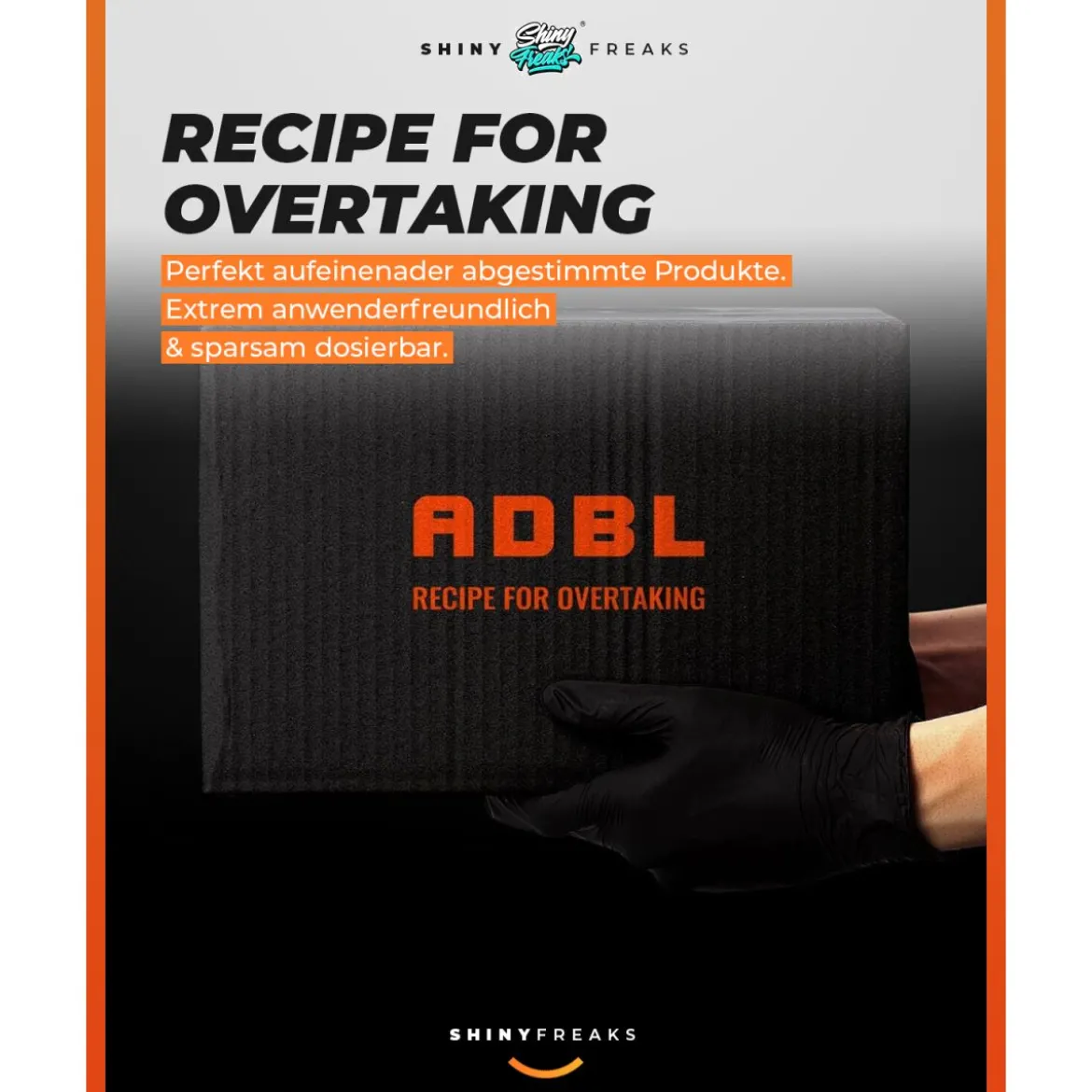 ADBL Außenreinigungsset Exterior Experience + Poliertuch (7-teilig)