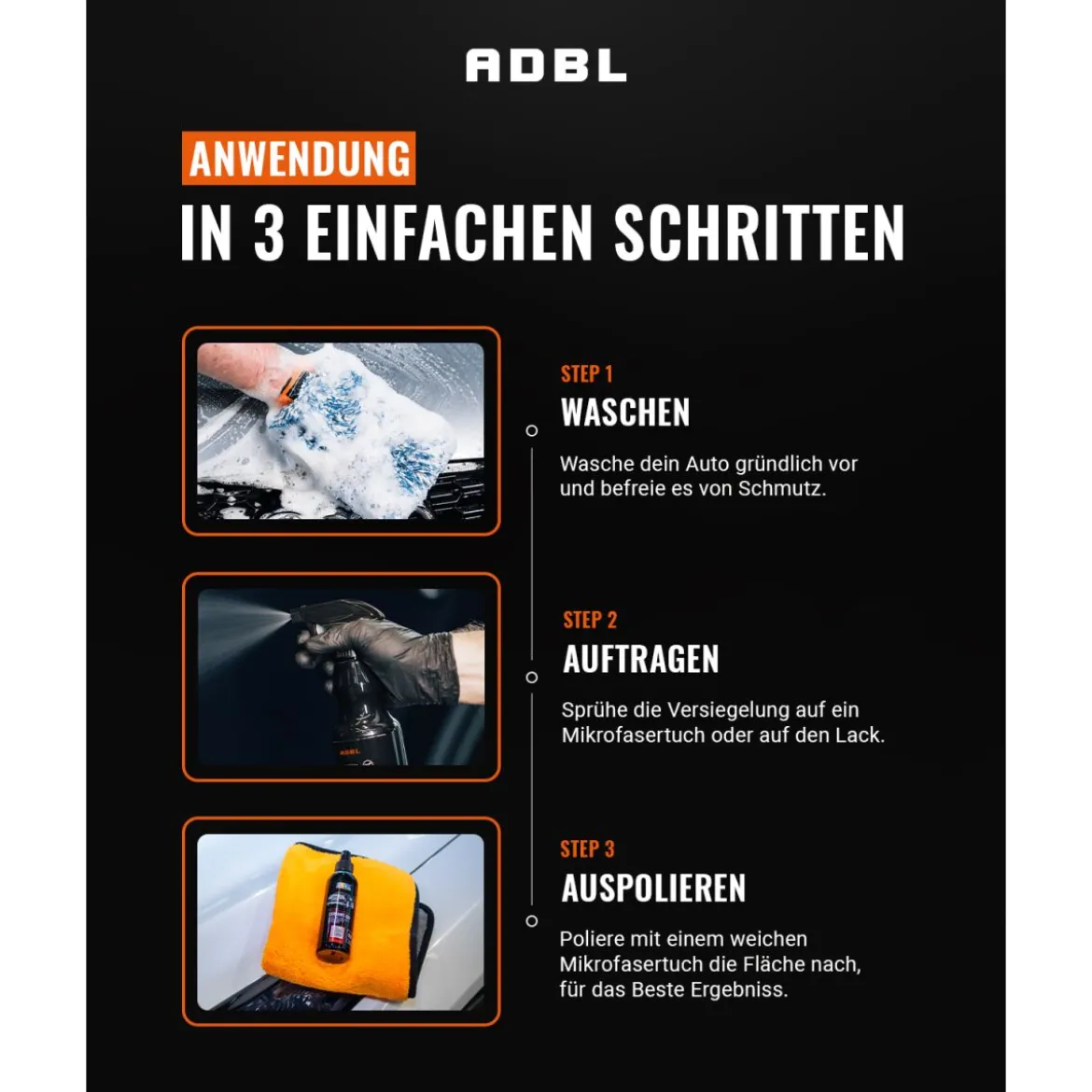 ADBL Ceramic QD Quick Detailer mit Canyon Trigger 1L