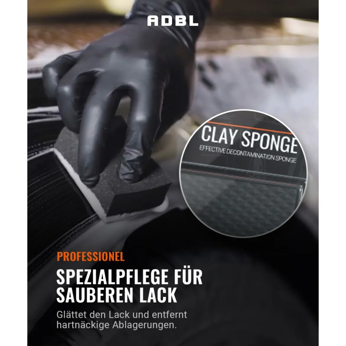 ADBL Clay Sponge Spezial-Reinigungsschwamm
