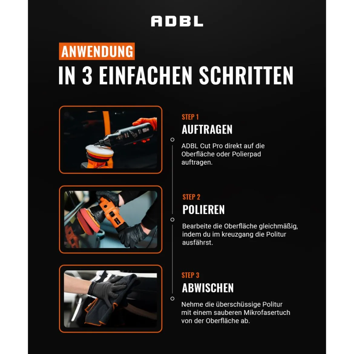 ADBL Cut Pro Schleifpolitur 200ml