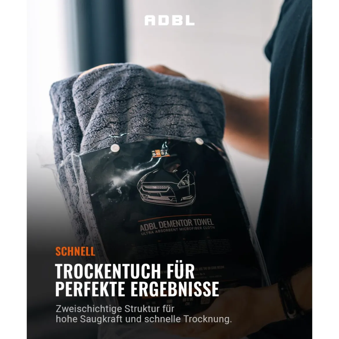 ADBL Dementor Towel Premium Trockentuch 900GSM 60×90