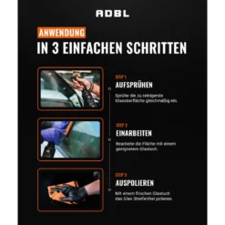 ADBL Hybrid Glass Glasreiniger mit Canyon Trigger 500ml