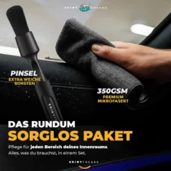 ADBL Innenraum Set Interior Cleaner 1L + Zubehör (4-teilig)