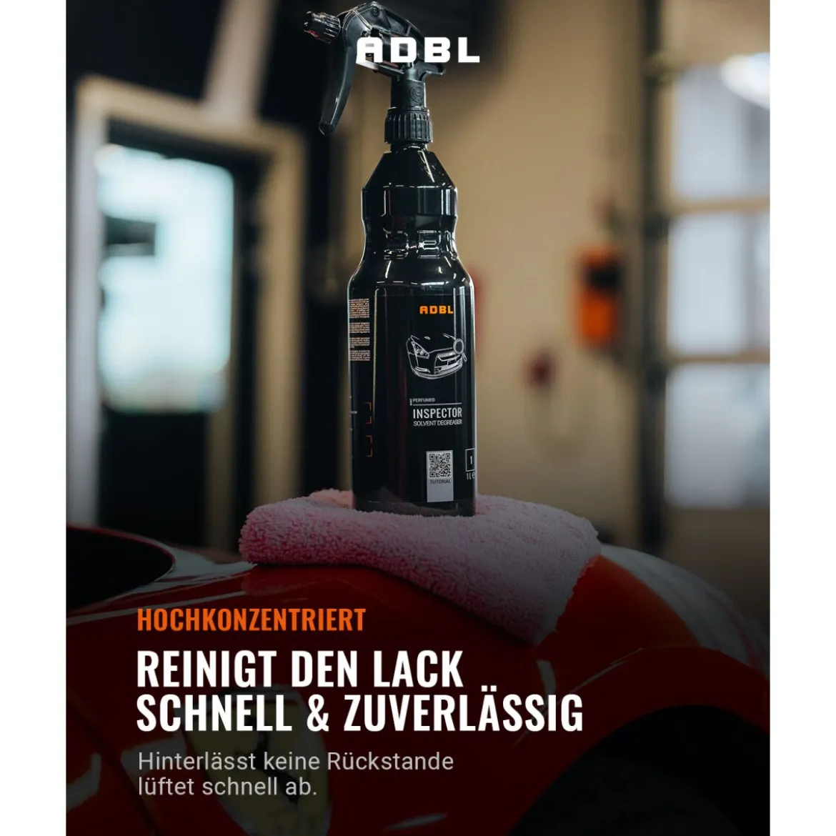 ADBL Inspector Lackreiniger mit Canyon Trigger 500ml