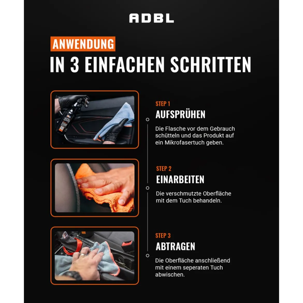 ADBL Interior Cleaner Kunststoffreiniger mit Canyon Trigger 1L