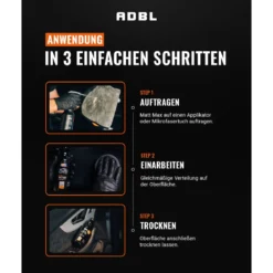 ADBL Interior Matt MAX Kunststoffpflege mit Canyon Trigger 1L