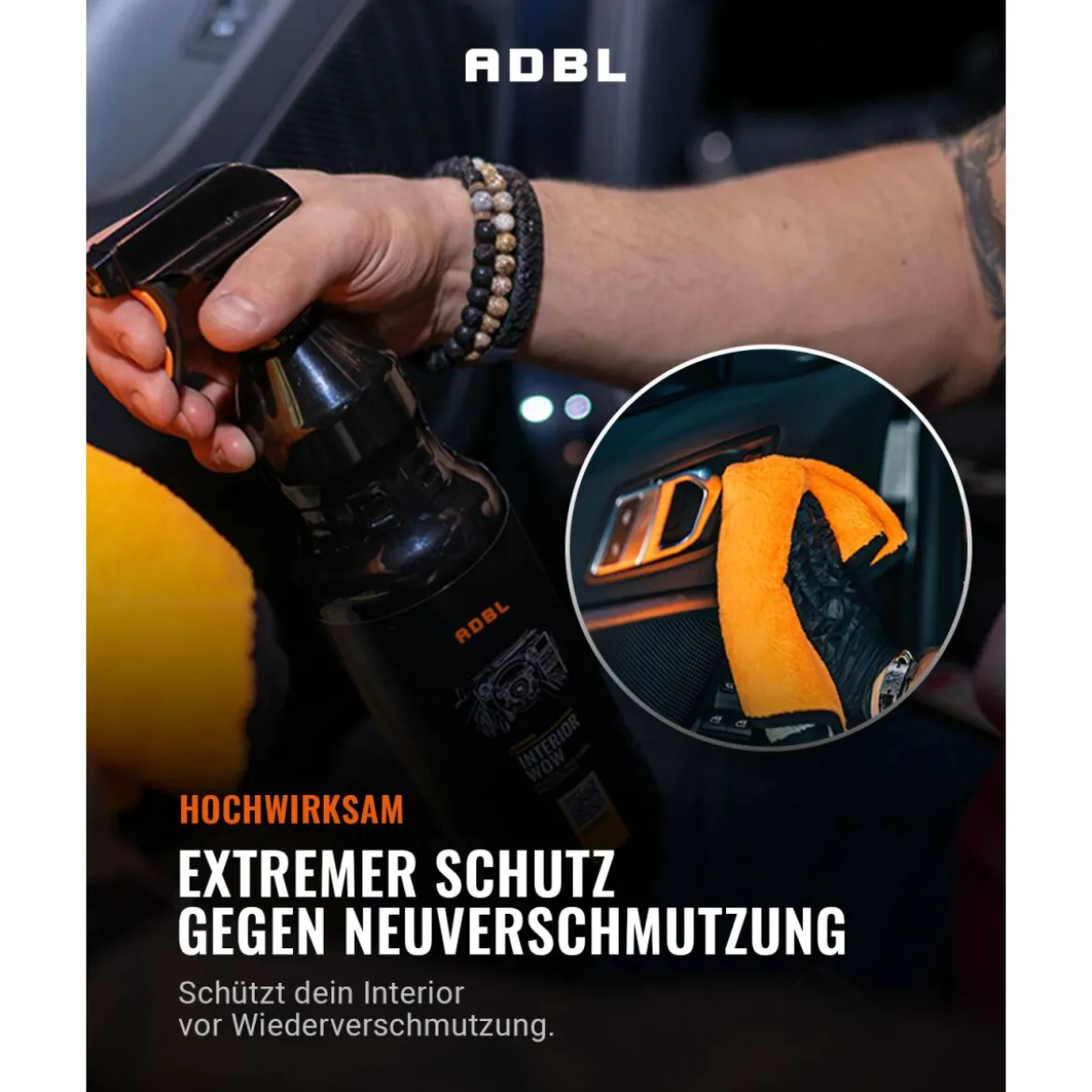 ADBL Interior WOW Limited Edition Kunstoffpflege mit Canyon Trigger 1L