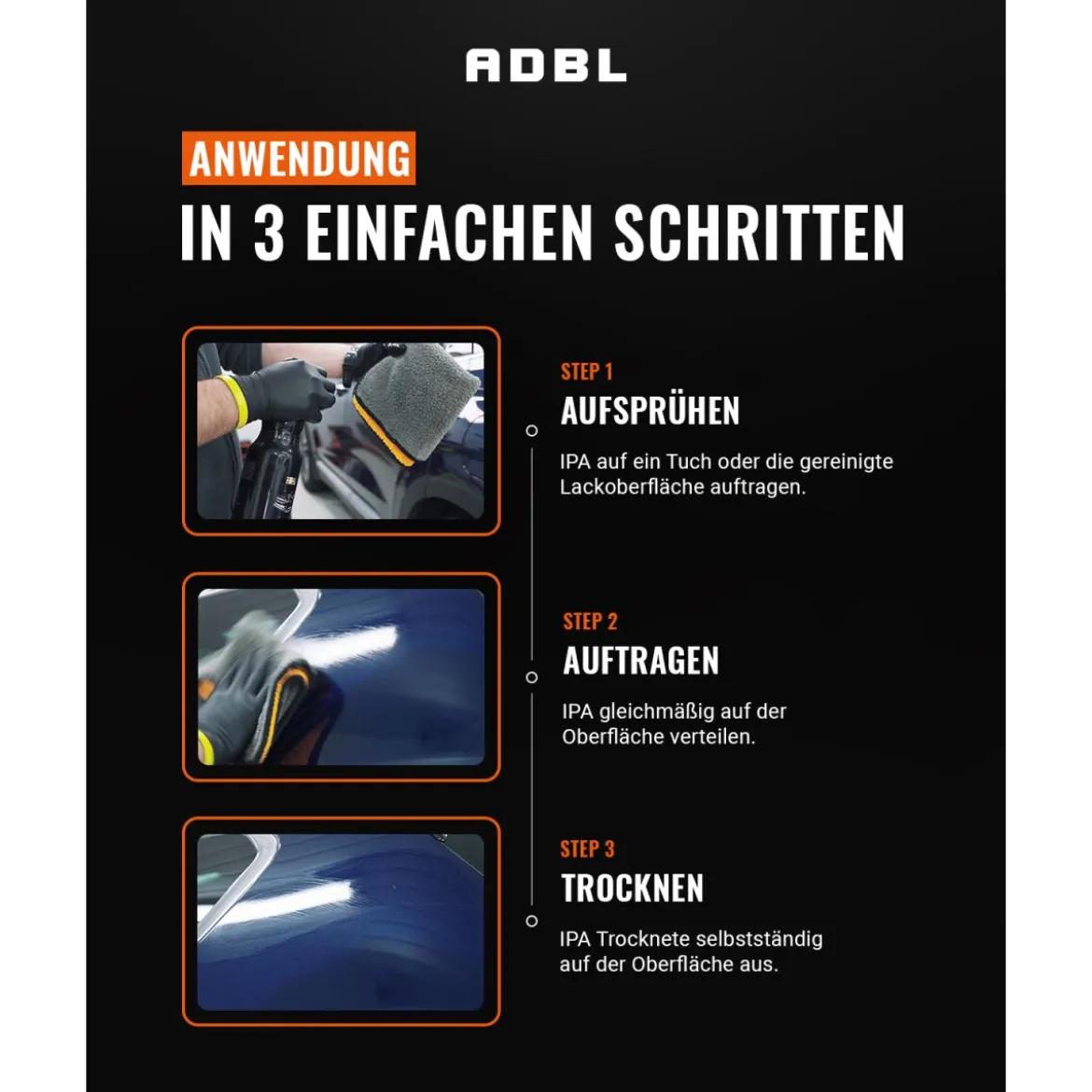 ADBL IPA Isopropanol Lackreiniger mit Canyon Trigger 1L