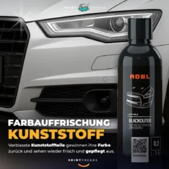 ADBL Kunststoffpflege Set Blackouter 200ml + Zubehör (7-teilig)
