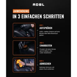 ADBL Leather Cleaner Lederreiniger mit Canyon Trigger 500ml