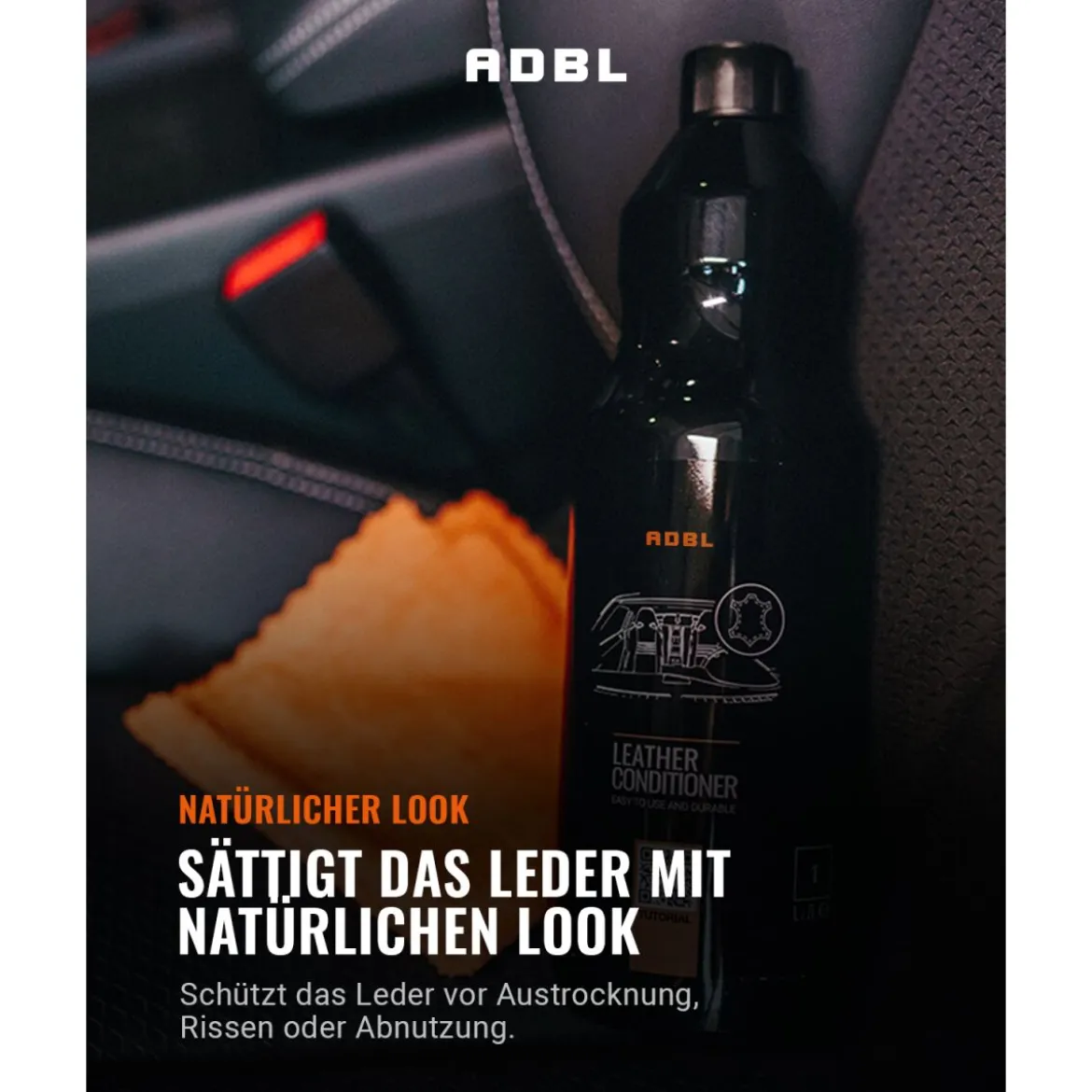 ADBL Leather Conditioner Lederpflege mit Canyon Trigger 500ml