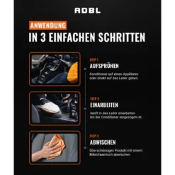 ADBL Leather Conditioner Lederpflege 200ml