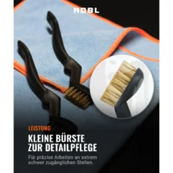 ADBL Little Rascal Gold Kupferbürste