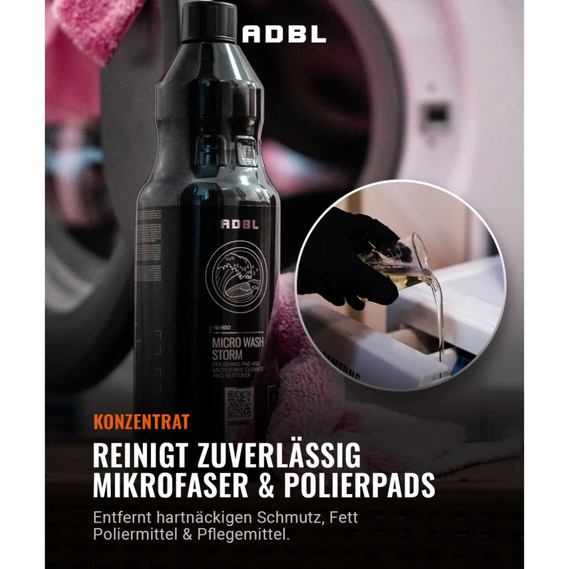 ADBL Micro Wash Storm Waschmittel 500ml