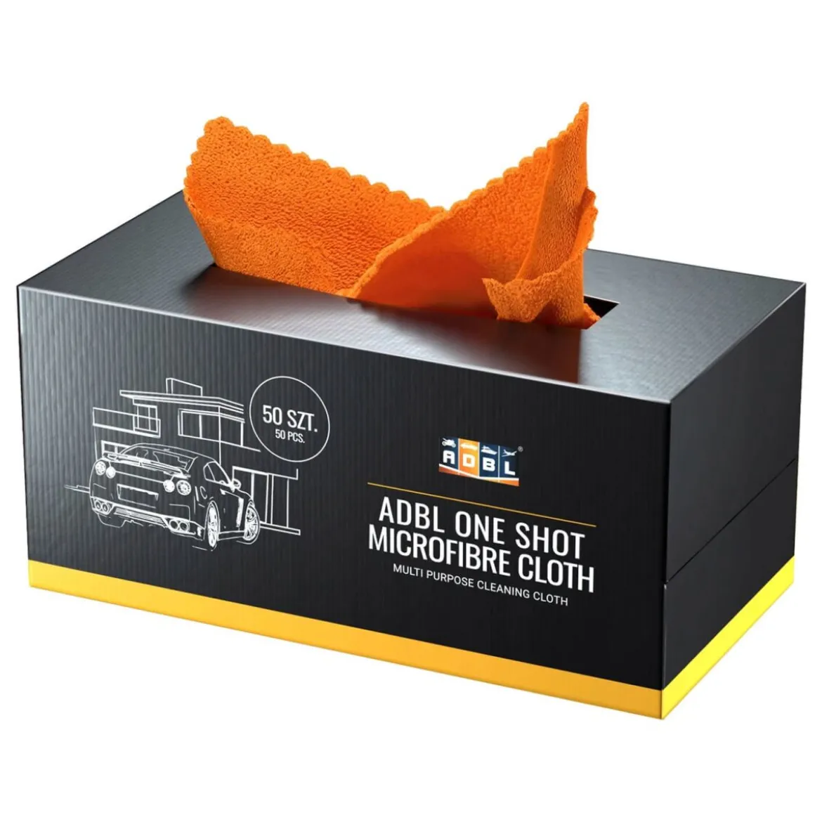 ADBL One Shot Microfibre Cloth Mehrzwecktücher 50Stk.
