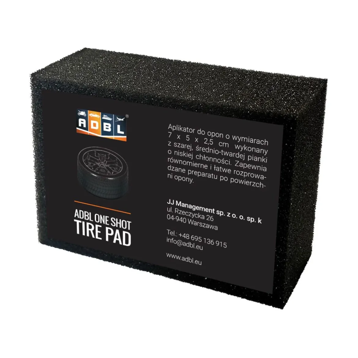 ADBL One Shot Tire Pad Applikator