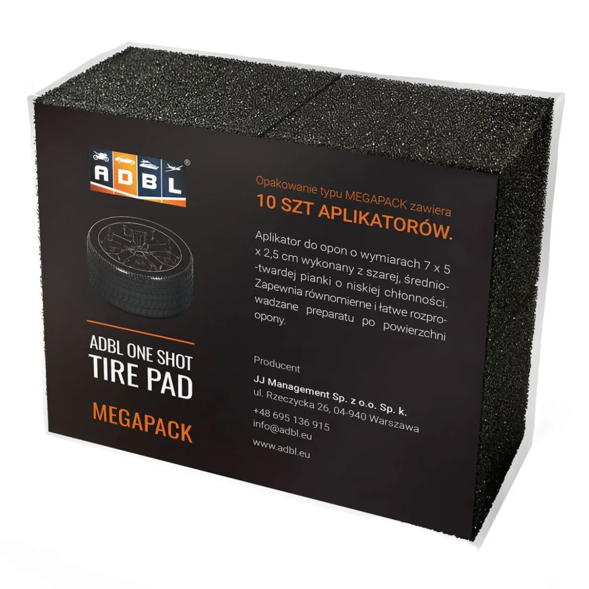 ADBL One Shot Tire Pad Applikator MEGAPACK