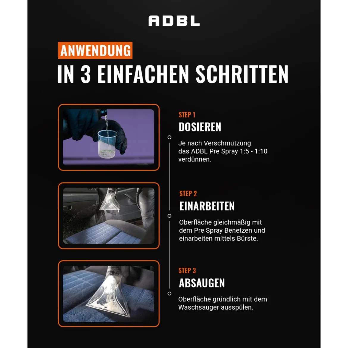 ADBL Pre Spray Polsterreiniger 500ml
