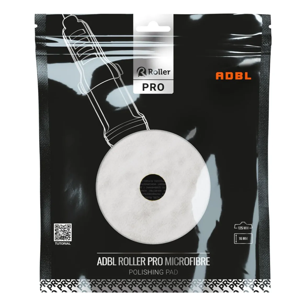 ADBL Roller Pro Mikrofaser Pad 125mm