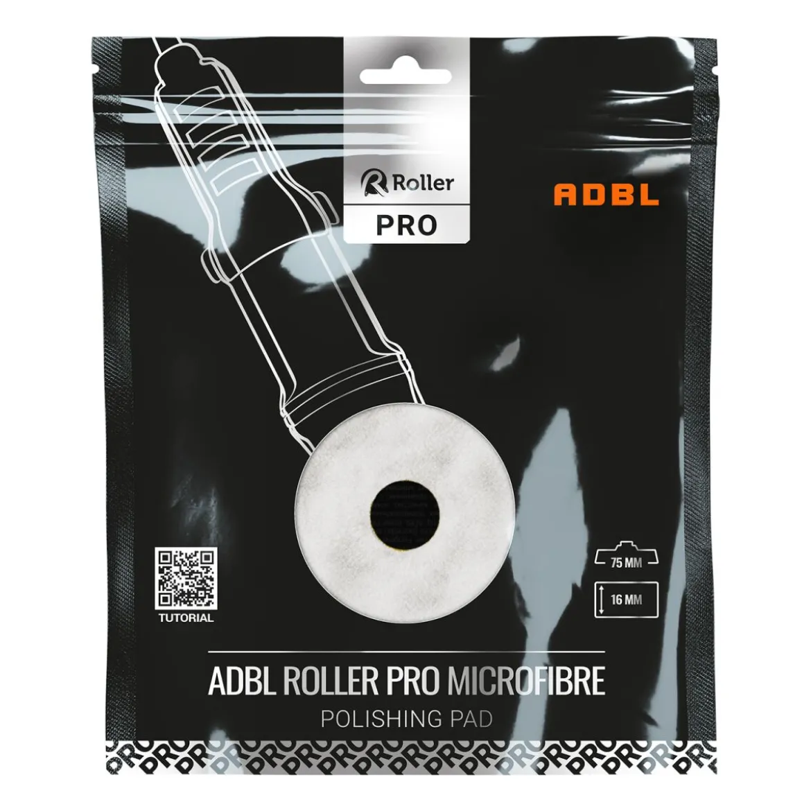 ADBL Roller Pro Mikrofaser Pad 75mm