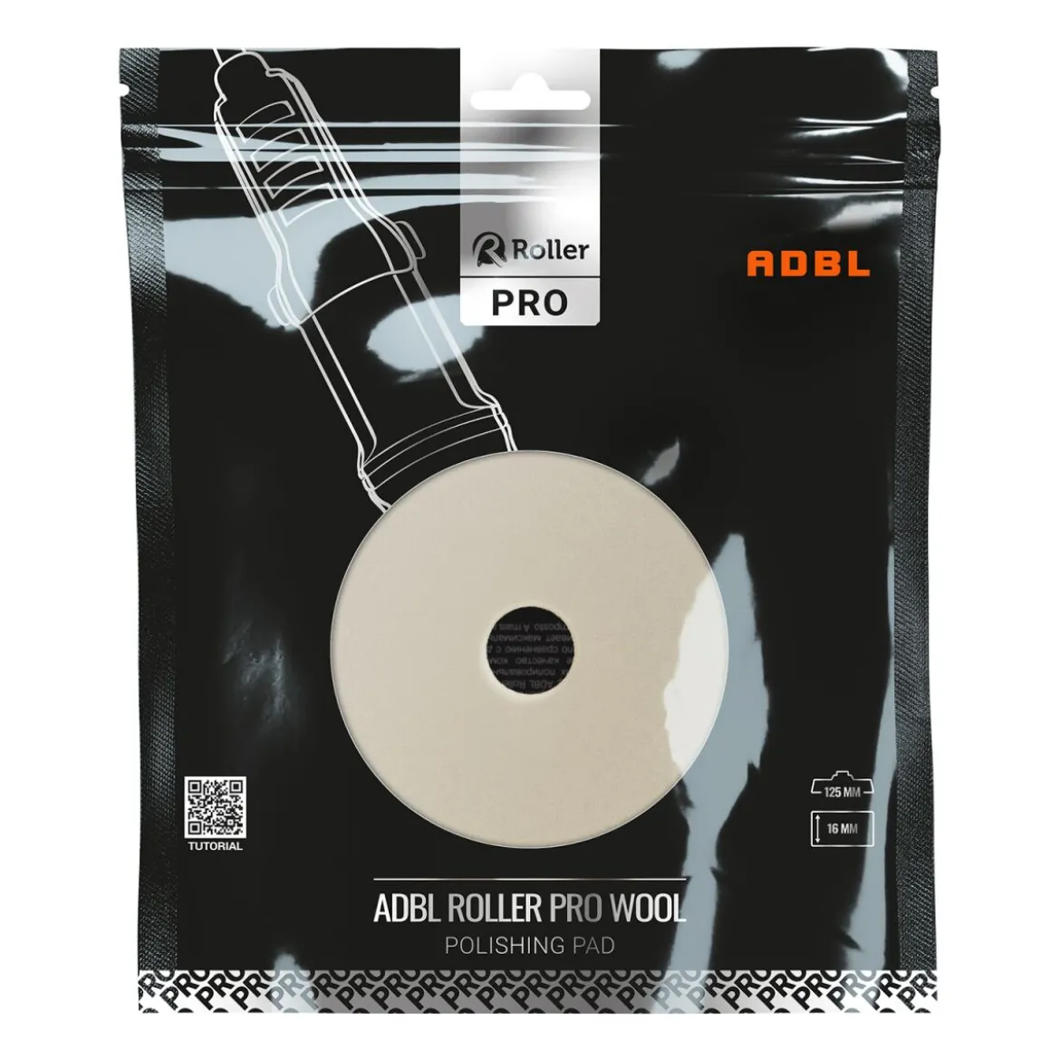 ADBL Roller Pro Wool Pad 125mm
