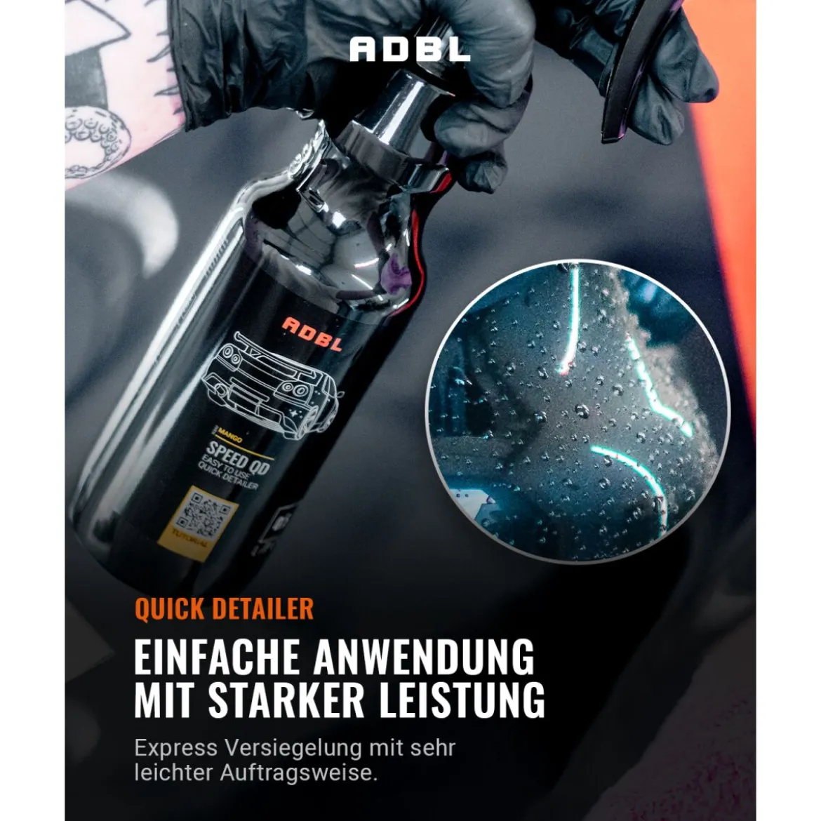 ADBL Speed QD Quick Detailer mit Canyon Trigger 1L