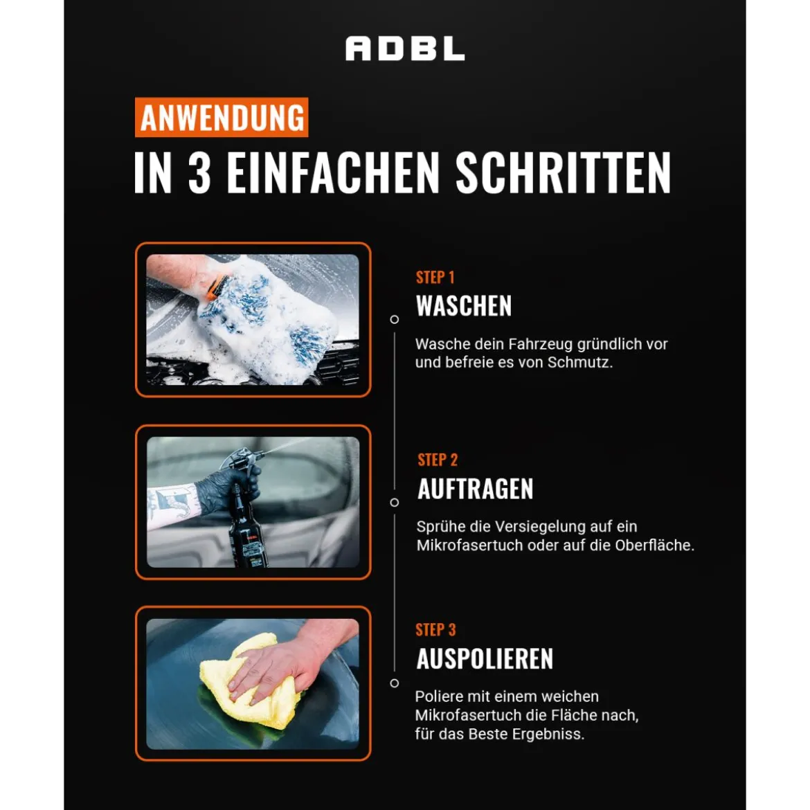 ADBL Speed QD Quick Detailer mit Canyon Trigger 500ml