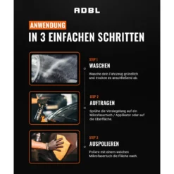 ADBL Synthetic Spray Wax Sprühwachs mit Canyon Trigger 1L