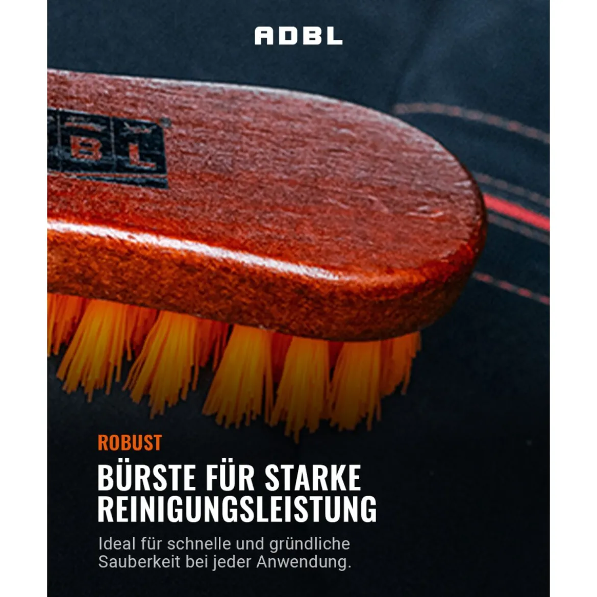 ADBL Textile Brush Textil-Reinigungsbürste