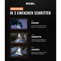 ADBL Textile Rinse Reiniger für Waschsauger 5L