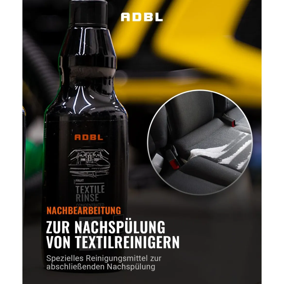 ADBL Textile Rinse Reiniger für Waschsauger 500ml