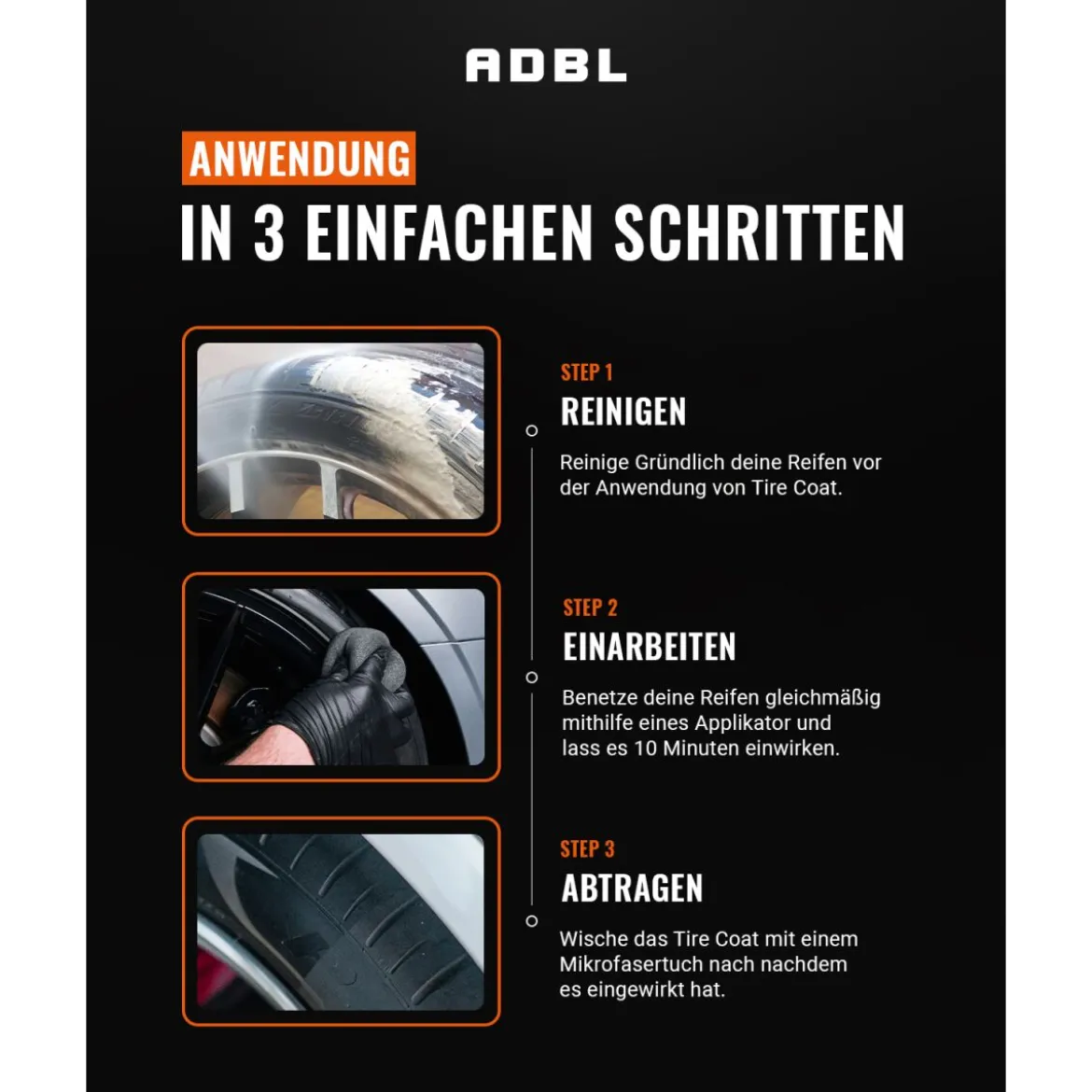ADBL Tire Coat Reifenpflege 500ml