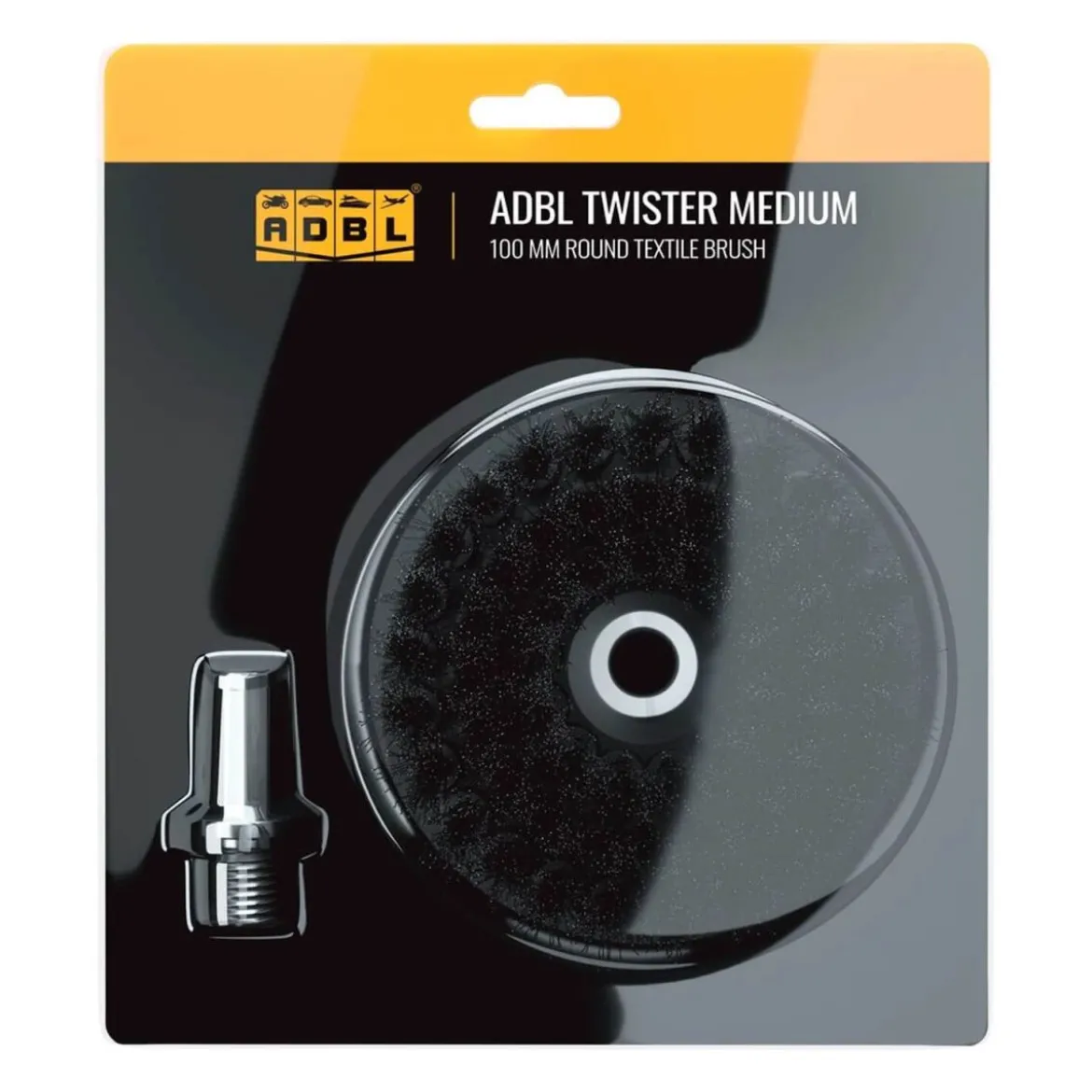 ADBL Twister medium Reinigungsbürsten-Aufsatz 100mm