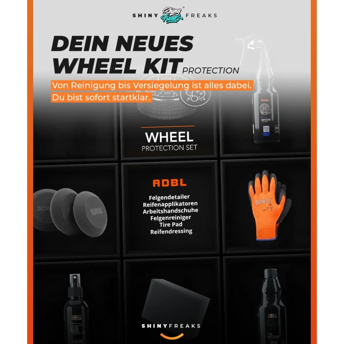 ADBL Wheel Protection Set (8-teilig)