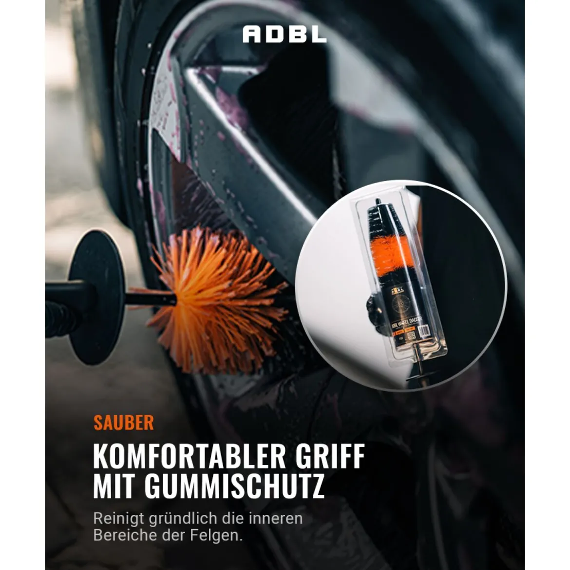 ADBL Wheel Sword Felgenbürste