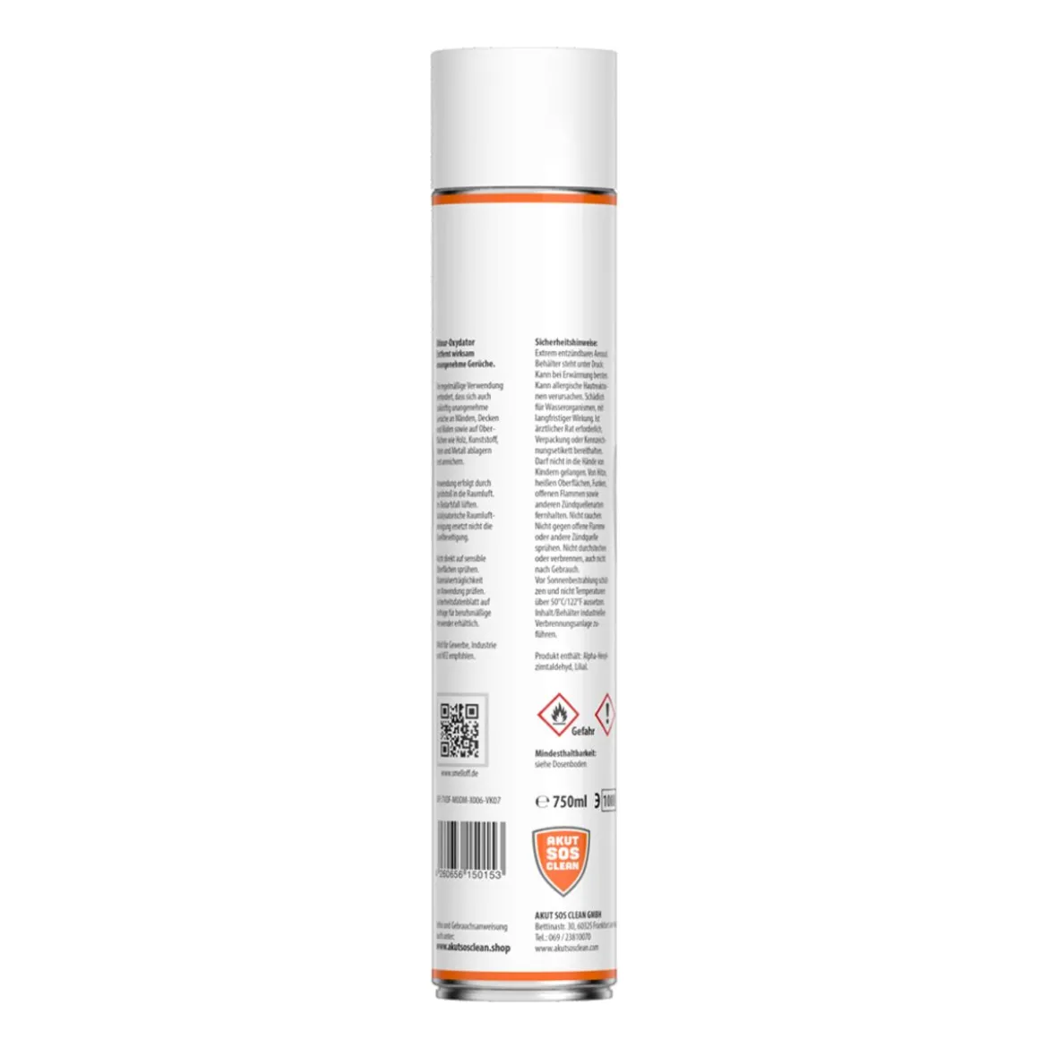 Akut SOS Clean SMELL OFF Long Life Geruchsvernichter 750ml