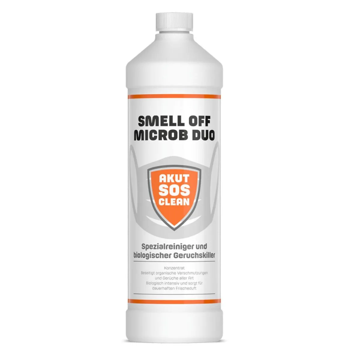 Akut SOS Clean SMELL OFF MICROB DUO Spezialreiniger und biologischer Geruchskiller 1L
