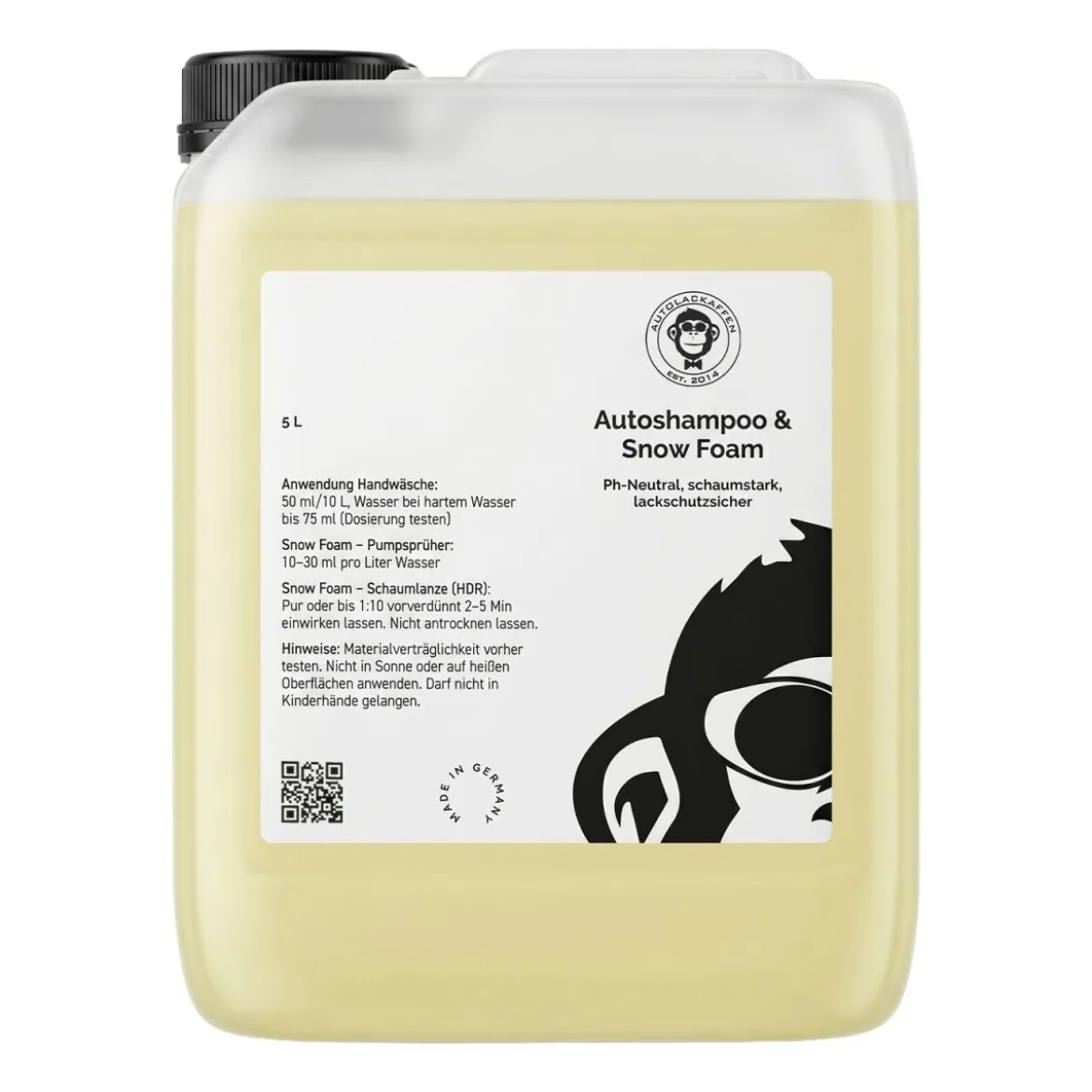 Autolackaffen Autoshampoo & Snow Foam 5L