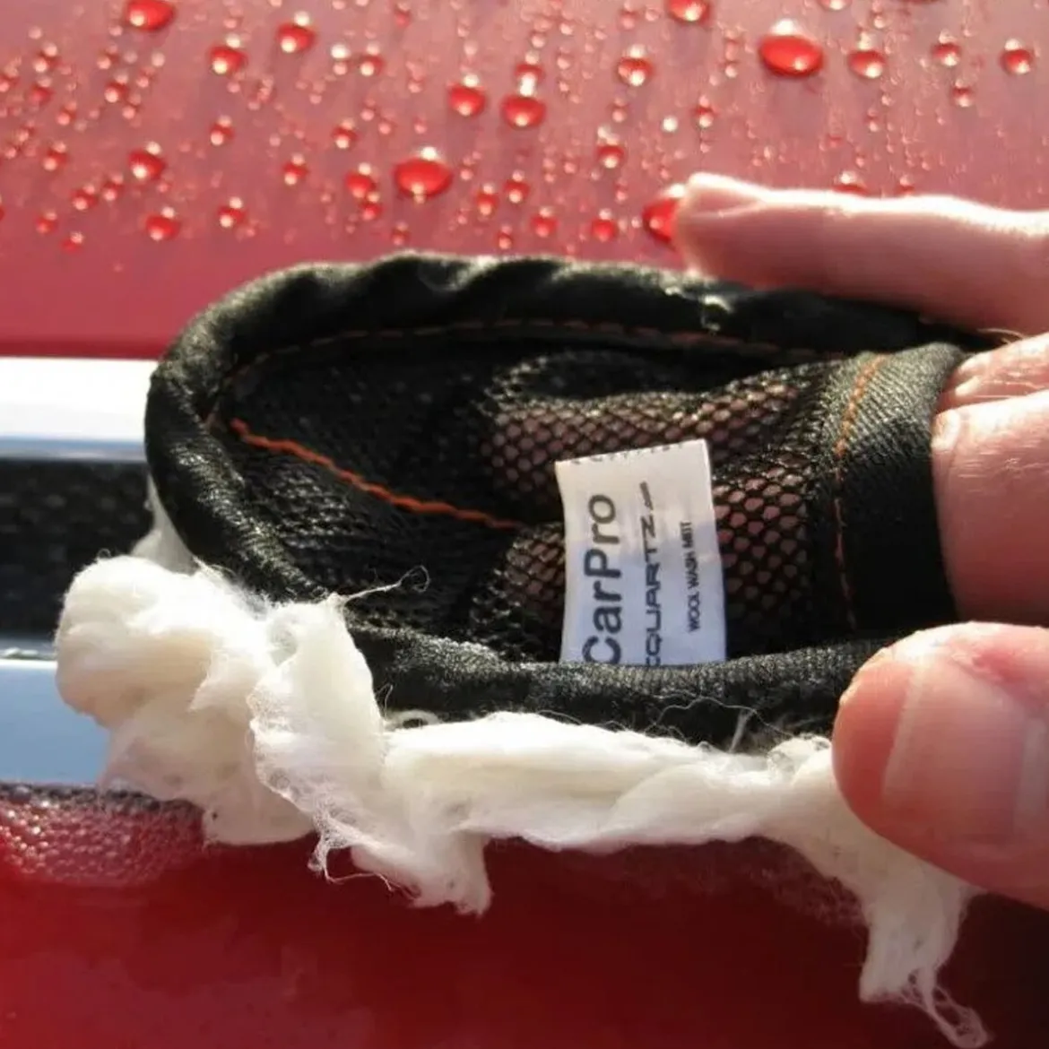CarPro 2Fingers Mini Merino Wool Waschhandschuh