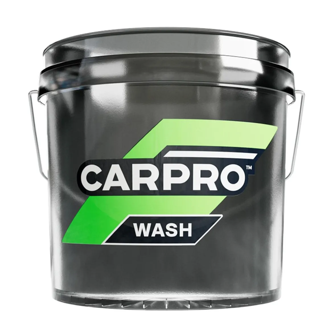 CarPro Motiv-Aufkleber Wash, grün/transparent, 26,5×13cm