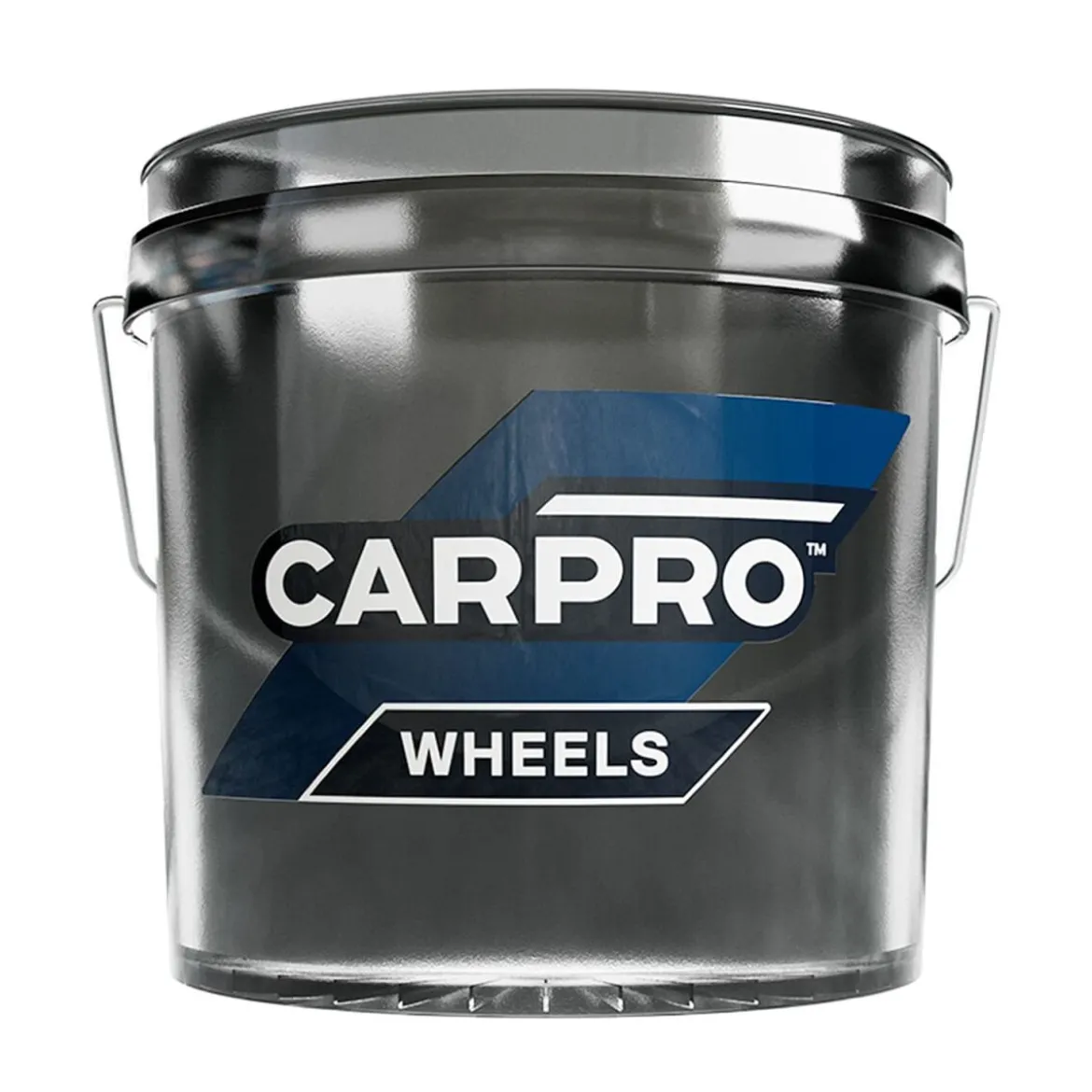CarPro Motiv-Aufkleber Wheels, blau/transparent, 26,5×13cm