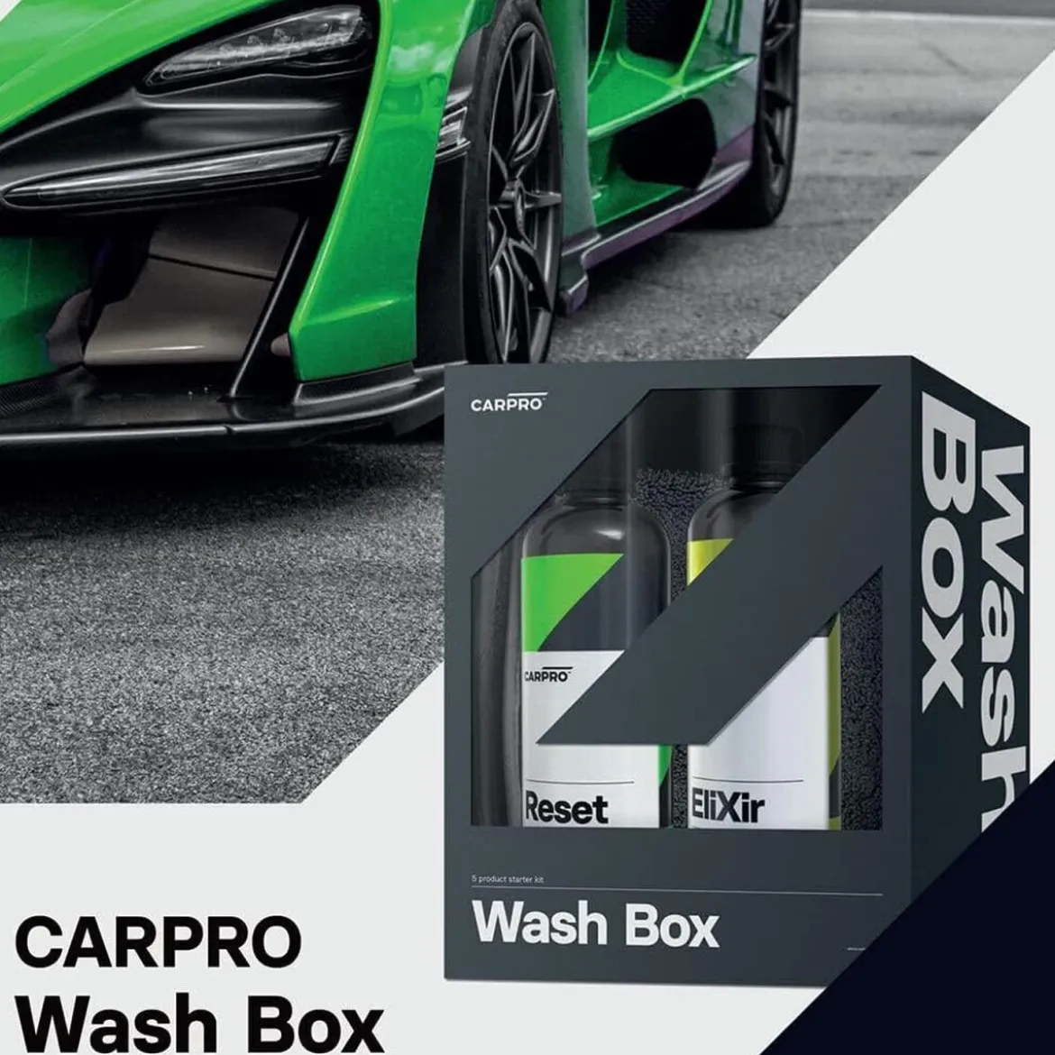 CarPro WashBox Autoshampoo & Detailer Einsteigerset