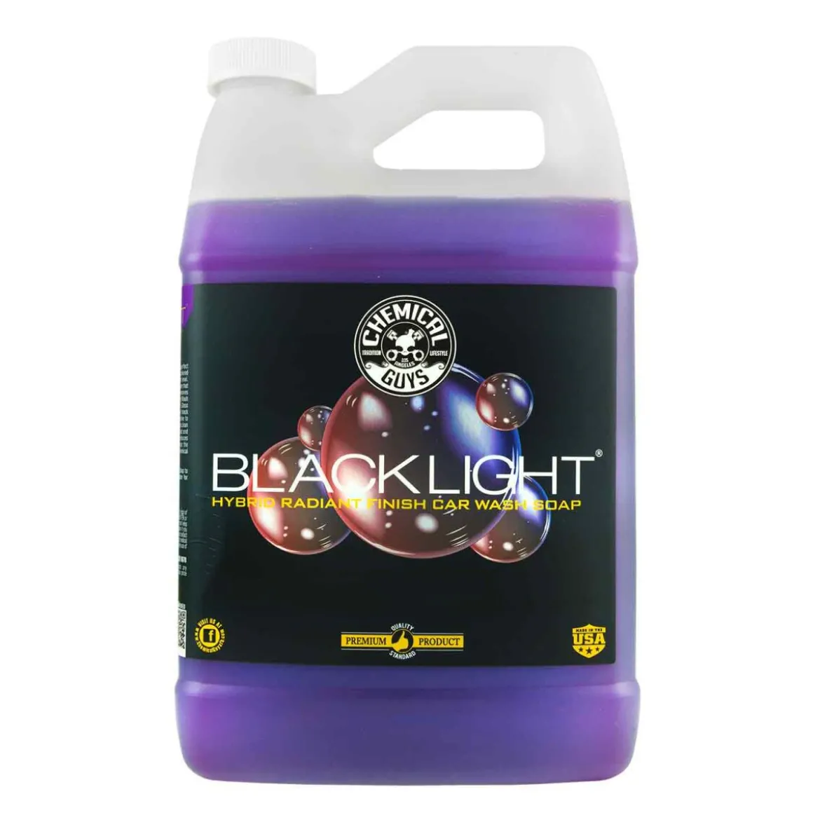 Chemical Guys Black Light Autoshampoo für empfindliche & dunkle Lacke 3,79L