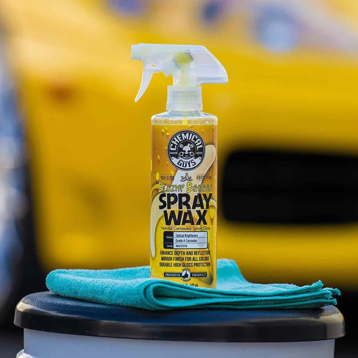 Chemical Guys Blazing Banana Carnauba Spray Wax Sprühwachs 473ml
