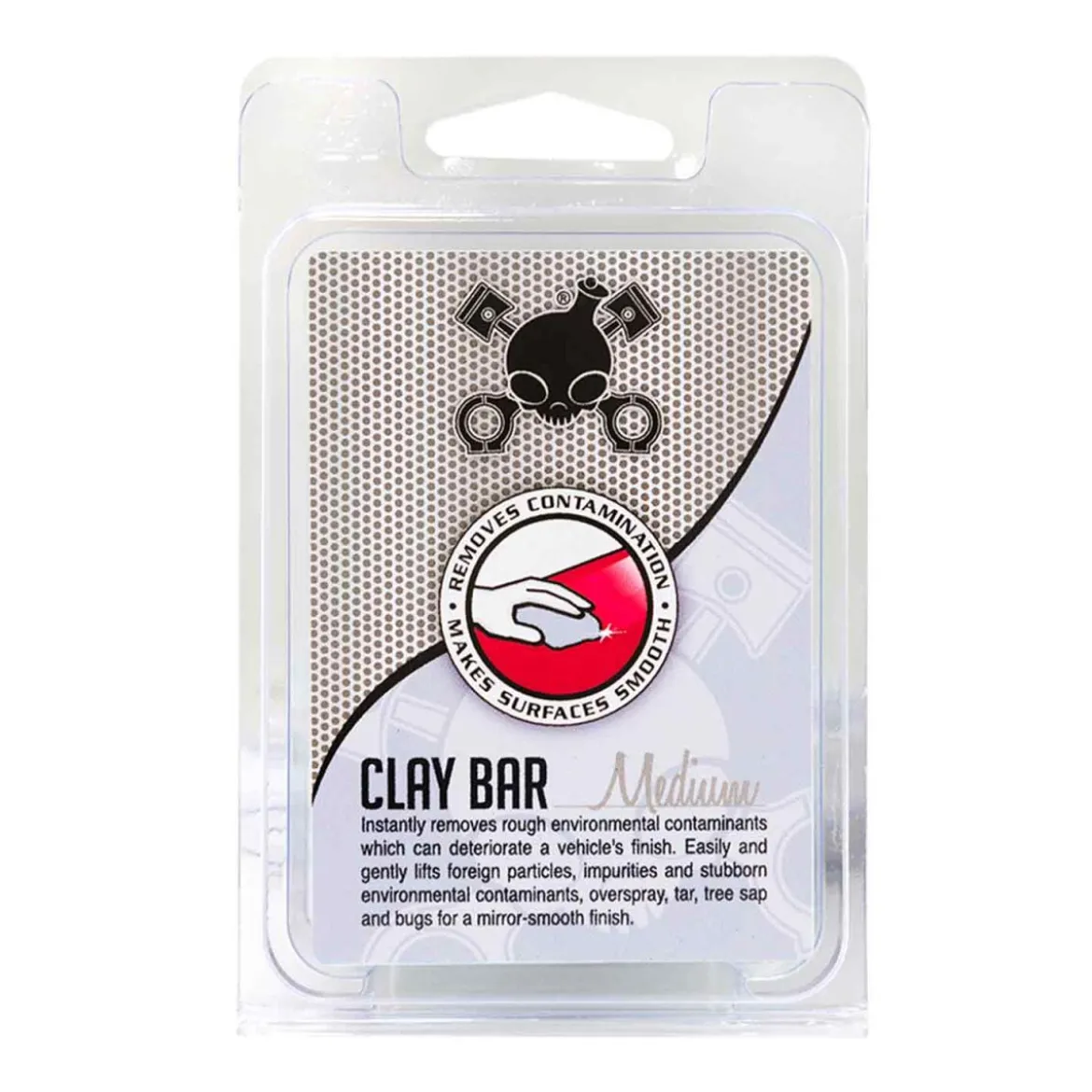 Chemical Guys Clay Bar Grau Medium Reinigungsknete 100gr