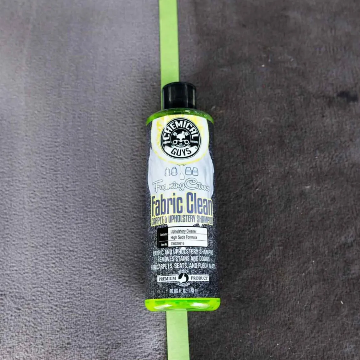 Chemical Guys Foaming Citrus Fabric Clean Teppich- & Polsterreiniger 3,79L